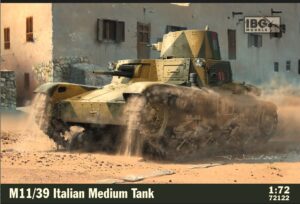 IBG 72122 1/72 MII/39 ITALIAN MEDIUM TANK BRITISH ARMY BATTLE SCHOOL