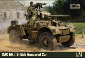 IBG Models 72144 1:72 Daimler Mk.I British Armoured Car Overlord ASSAULT ON THE RHINE