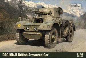 IBG MODELS 72145 1/72 DAC MK II British Armoured Car Overlord