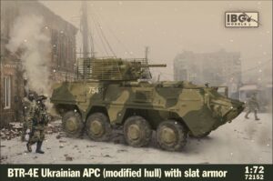 IBG MODELS 72152 1/72 - BTR-4E Ukrainian APC (Modified Hull) with Slat Armor