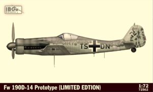 IBG 72562 1/72 - Fw 190D-14 Prototype (Limited edition