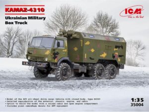 ICM 35004 1/35 KAMAZ-4310 Ukrainian Military Box Truck