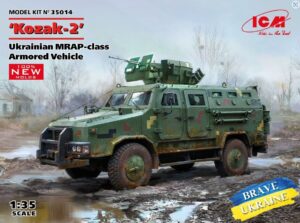 ICM 35014 1/35 Kozak-2, Ukrainian MRAP-class Armored Vehicle