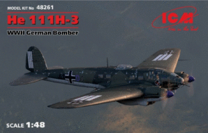 ICM 48261 - ICM 1:48 - He 111H-3, WWII German Bomber