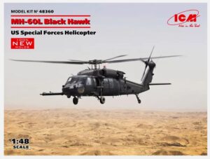 ICM 48360 1/48 MH-60L Black Hawk US Special Forces Helicopter