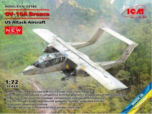 ICM 72185 - 1/72 Ov-10A Bronco US Attack Aircraft Model Kit