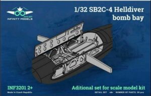 INFINITY 1/32 SB2C HELLDIVER OPEN BOMB BAY 3201-2 THFS