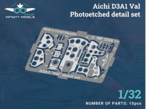 INFINITY MODELS 1/32 AICHI VAL 3206-1 PHOTOETCHED DETAIL SET THFS