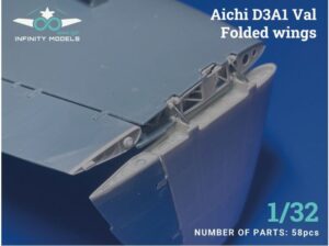 INFINITY MODELS 3206-7 1/32 AICHI VAL UPGRADE SET FOLDED WINGS SET THFS