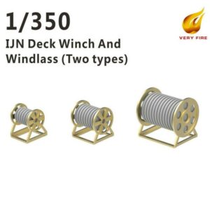 Very Fire 1/350 IJN Deck Winch and Windlass 3 Types IJN07