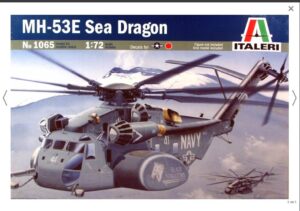 Italeri 1065 1/72 MH-53 E Sea Dragon US Navy Helicopter