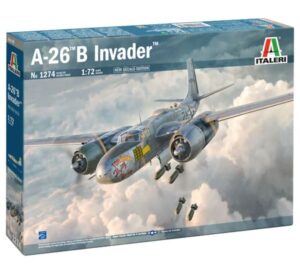 Italeri 1274 1/72 USAAF A-26 A/B Invader Model Kit
