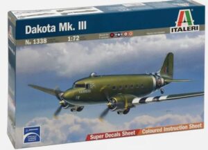 ITALERI 1338 1:72 RAF Douglas Dakota Mk.III Logistics and Support Overlord