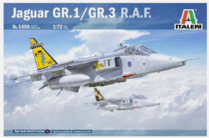 Italeri 1459 1/72 Sepecat Jaguar GR-1 /3 RAF Service Plastic Model Aircraft Kit