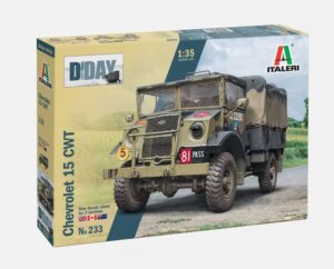 Italeri 233 1/35 WW2 Chevrolet 15 CWT truck model kit Overlord