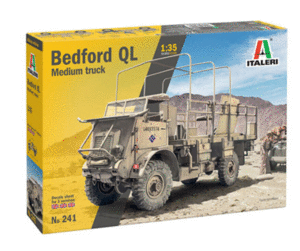 Italeri 241 1/35 WW2 British Bedford QL Truck BRITISH ARMY BATTLE SCHOOL