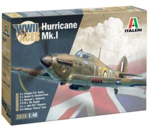ITALERI  1/48 Royal Air Force Hurricane Mk 1 Aces Italeri