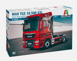 Italeri 3959 1/24 MAN - TGX 18-500 XXL Lion Pro Edition Model Kit TRUCK