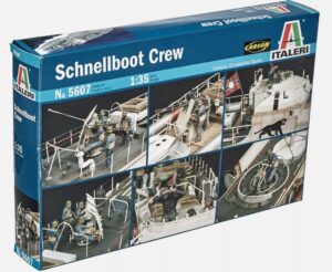 Italeri 5607 1/35 WW2 German Navy Speedboat Crew