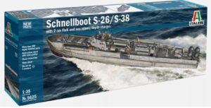 Italeri 5625 1/35 WW2 German Schnellboot S-26/S-38