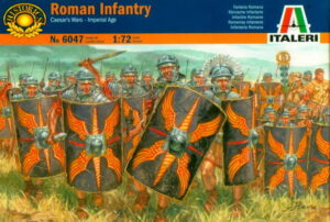 Italeri 1/72 Roman Infantry Ist-IInd Century AD 35 Figures, 11 Poses IT6047