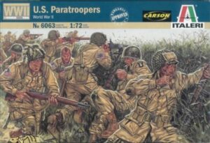ITALERI 1/72 US Paratroopers Figures IT6063 Overlord  ASSAULT ON THE RHINE