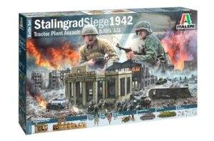 ITALERI 6193 1/72 Siege Of Stalingrad WWII Battle set Model Kit SOVIET STORM