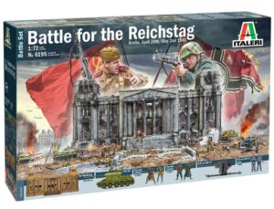 Italeri 1/72 Battle for the Reichstag Diorama Battle set Kit IT6195 SOVIET STORM