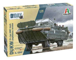 Italeri 6392 1/35 WW2 US DUKW (80TH D-DAY ANNIVERSARY Overlord ASSAULT ON THE RHINE