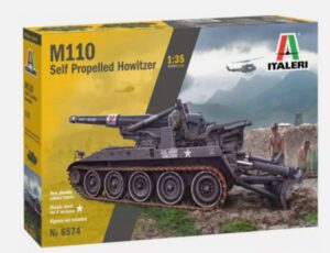 Italeri 6574 1/35 US Army M110A1 Self Propelled Howitzer Vietnam War