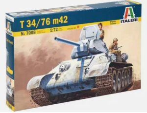 Italeri 1/72 7008 T34/76 Soviet WW2 Tank SOVIET STORM
