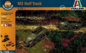 Italeri - 7509 1/72 US and British Army  M3 Half Track ASSAULT ON THE RHINE