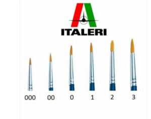 Italeri 4 Brush S.Round - A51207