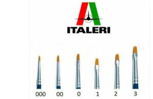 Italeri 10 Brush S.Flat - A51233