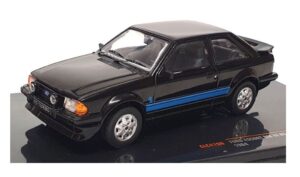 IXO CLC419N 1/43 1984 Ford Escort MkIII RS Turbo - Black FF