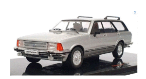 Ixo CLC455 1/43 1982 Ford Granada Mk2 Tournament 2.8i Ghia Silver