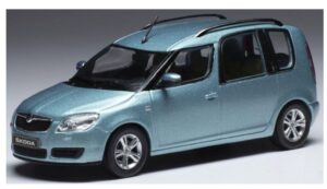 IXO CLC472 1:43 Scale Skoda Roomster Metallic Light Blue 2007
