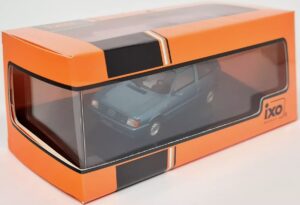 Ixo CLC524 1/43 - Fiat Uno 1983 Elba Metallic Blue Diecast Scale Model Car