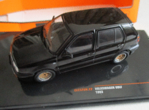 IXO Models 1/43 CLC525 VW Golf III Custom Black 1993