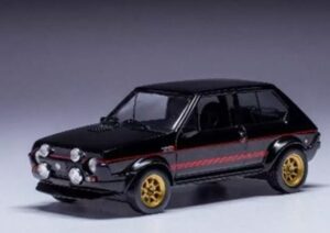IXO CLC568N 1/43 Fiat Ritmo Abarth Gr.2 1979 Black Diecast Model Car