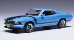 IXO CLC569 1/43 1970 Ford Mustang Boss 302 Blue