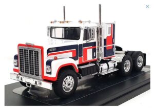 IXO TR153 1/43  1980 International T/star 4300 Truck - White/Blue/Red