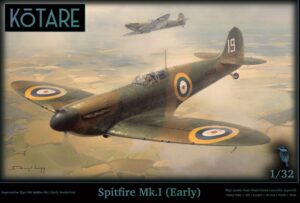KOTARE K32004 1/32 Spitfire MK I Early version with three markings  NOV CTN