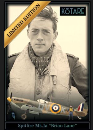 KOTARE K32601 1/32 SPITFIRE MK I BRIAN LANE LIMITED edition with figure