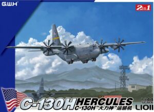 Great Wall Hobby L1011 1/144 C-130H Hercules Model Kit With two types of Prop Blades