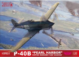 GREAT WALL HOBBY 1:32 Curtiss Warhawk P-40B Pearl Harbor 1941 Model Kit HELL IN THE PACIFIC