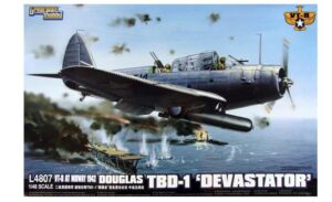 Great Wall Hobby 1/48 DOUGLAS TBD-1 DEVASTATOR MIDWAY L4807