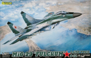 Great Wall hobby L4811 1/48 MiG-29 9-12 Fulcrum A Late Type THFS