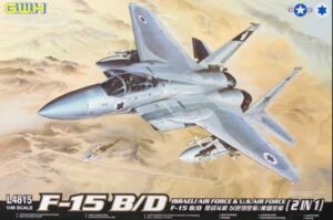 Great Wall 1:48 McDonnell F-15B/D Eagle Israeli AF Model Aircraft Kit L4815