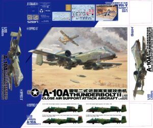 Great Wall Hobby L4825 1/48 USAF A-10A Thunderbolt II Model Kit NOV CTN